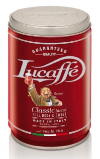 Lucaffe CLASSIC Kaffee gemahlen 250g Dose Lucaffe CLASSIC Kaffee gemahlen 250g Dose